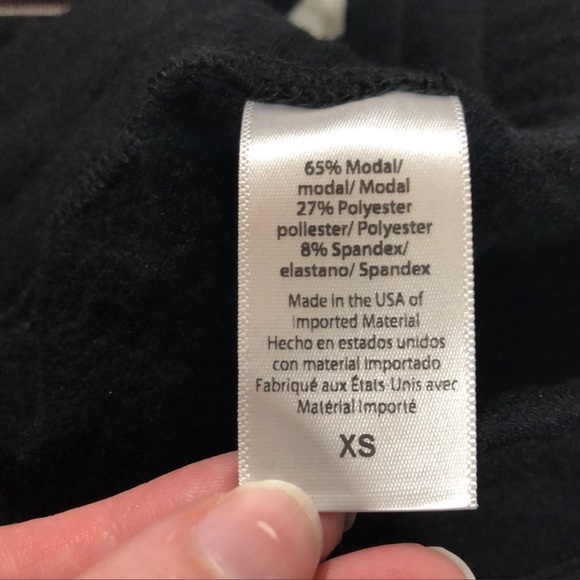 Beyond Yoga Cozy Fleece  By Request Midi Sweatpant Black Size Small - Picture 4 of 8